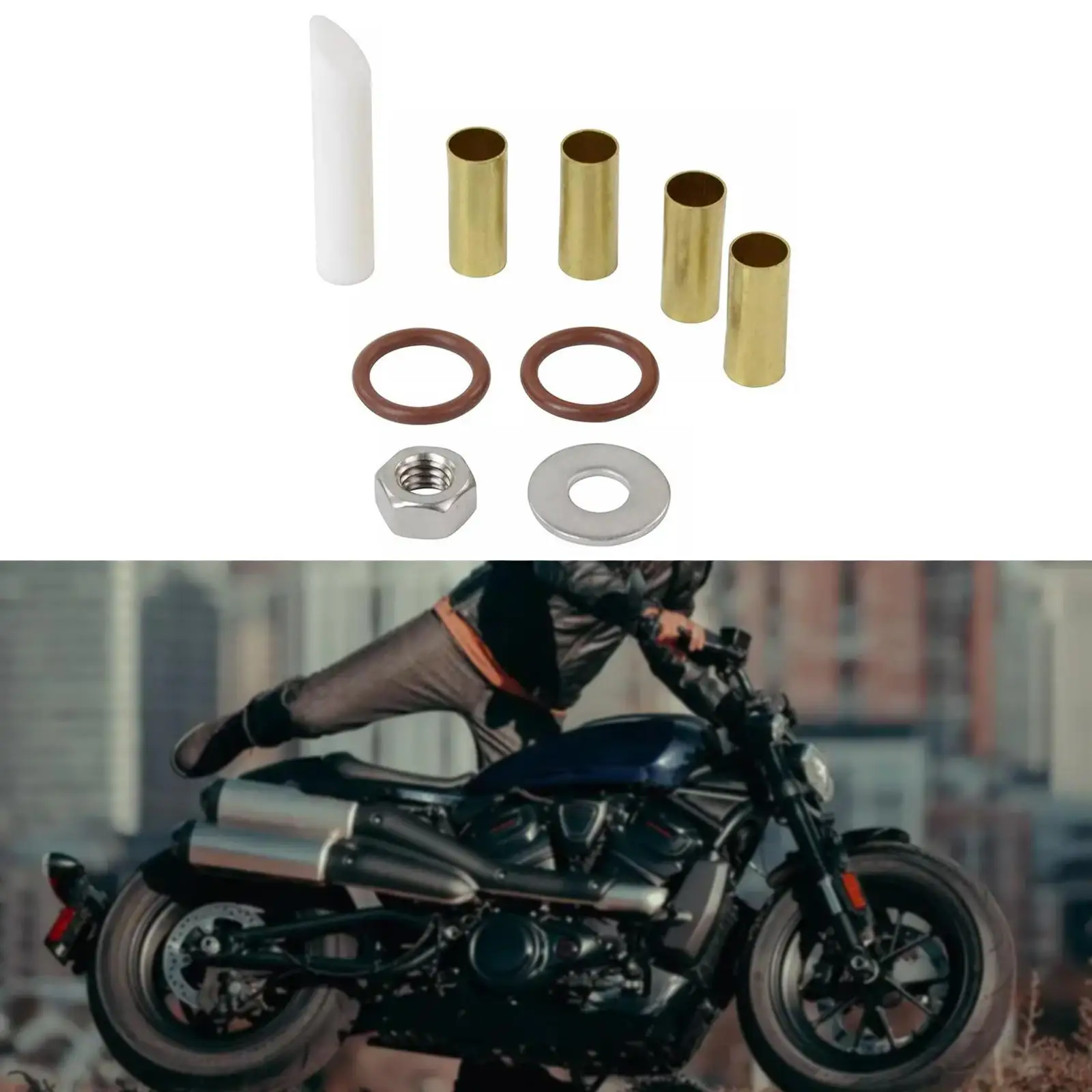 مجموعة أدوات خزائن الروك عملية احترافية قوية، قطع غيار، سهلة التركيب، ملحقات بديلة، مجموعة إدخال عمود نهاية الكاميرا المزدوجة