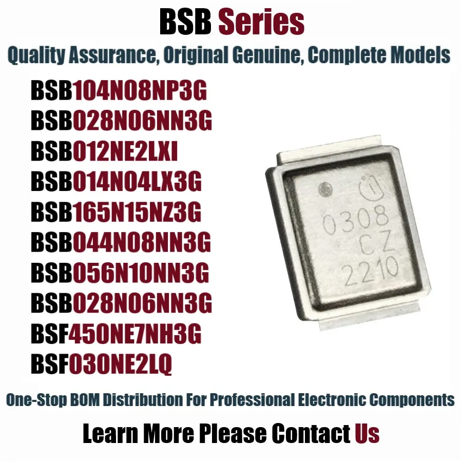 10-100 unids/lote producto Original SMD BSF450NE7NH3G BSF030NE2LQ paquete WDSON-2-3 GaN Transistor de efecto de campo MOS tubo