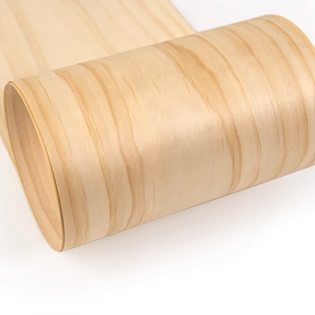 Length:2.5meters W:230mm T:0.2mm New Zealand Pine Wood Veneer texture solid wood DIY Creativity Furniture Decor