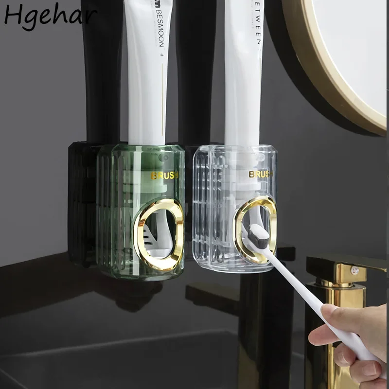 Toothpaste Squeezers Automatic Wall Mounted Dentifrice Dispenser Home Portable Multi-function Accessories Hassle-Free Bathroom