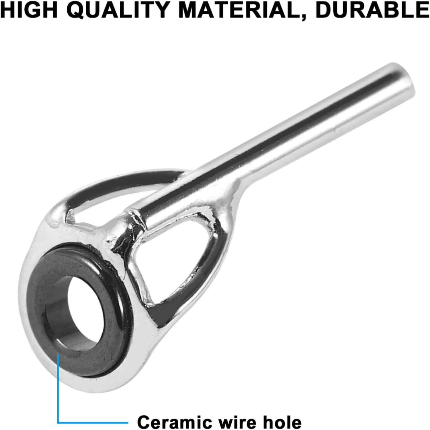 عزز تجربة الصيد البحري الخاصة بك باستخدام مجموعة ترقية أطراف قضيب الغزل الممتاز من الفولاذ المقاوم للصدأ! قم بترقية قضيبك مع