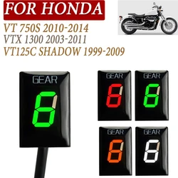 Motorcycles Gear Indicator Speed Display 1-6 For HONDA VTX 1300 2003 - 2011 VT 125 C VT125C Shadow 1999 - 2009 VT750S 2010 2014