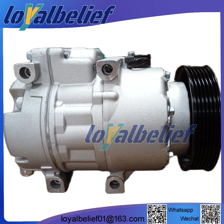 Loyalbelief A/C AC Compressor & Clutch for Hyundai Genesis Coupe 2.0L 2013- 97701-2M500 977012M500 97701 2M500