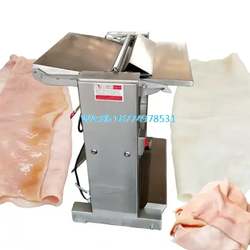 Wmwmnu for Fully Automatic Fresh Pork Skinning Stainless Steel Pig Degreasing Oil Scraping Peeling
