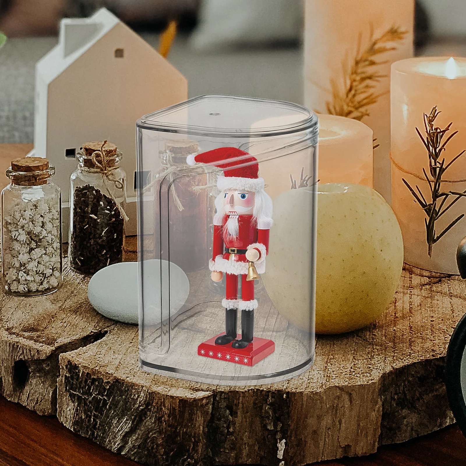 

4pcs Sealed Transparent Models Display Box Case For Figurines Garage Kits Collectibles Clear Storage Rack Split Design Easy