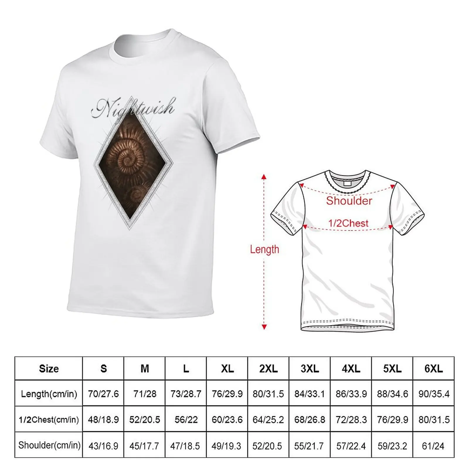 Womens Endless Forms Most Beautiful (Album Cover Nightwish Logo) V-Neck T-Shirt summer shirt vintage anime shirt t shirt for men