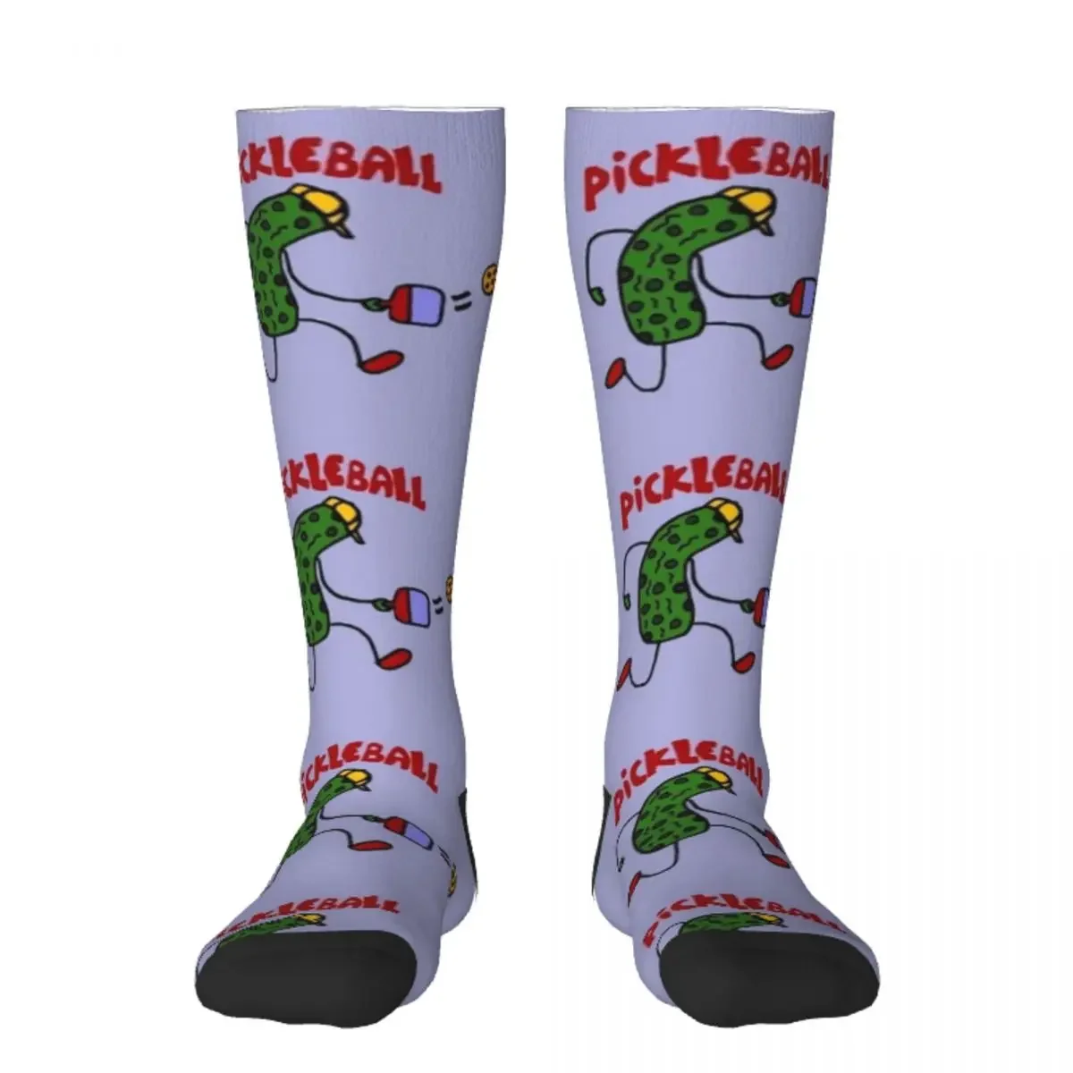 

Funny Pickle Playing Pickleball Socks Run designer brand gifts Male Socks Women's