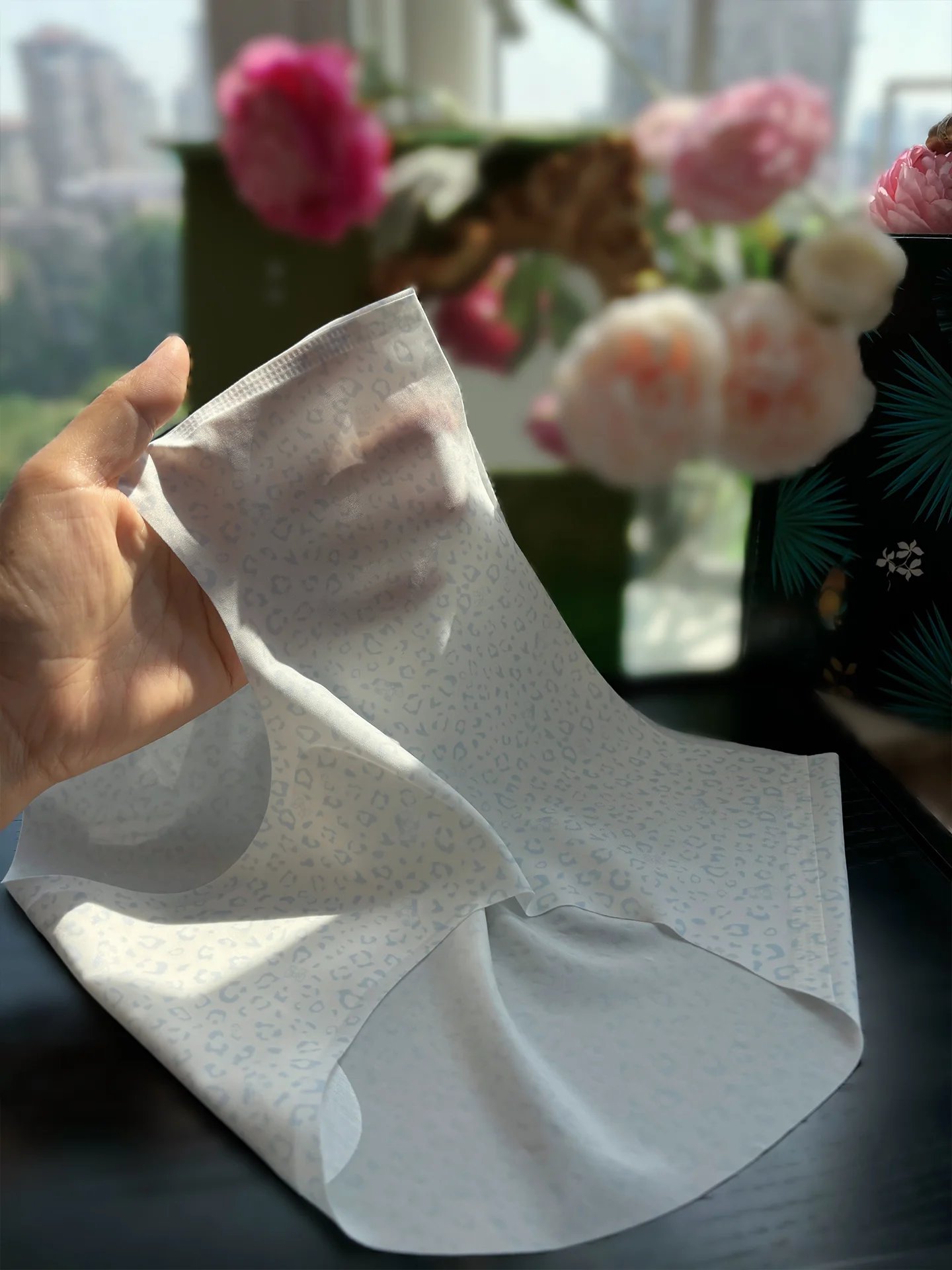 Korean Style Ice Silk Ultra-Thin Women's Underwear  Butt Covering Quick-Drying Cool Feeling No Trace Mid-Waist Summer