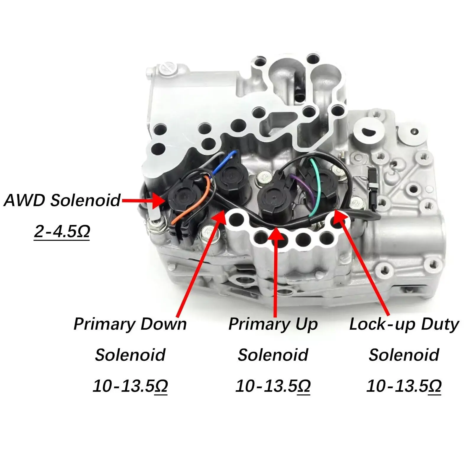 TRANSPEED 31825-AA050 TR580 TR690 Solenoid Torque Converter Lock-Up AWD Pressure Control CVT Transmission Solenoid For Subaru