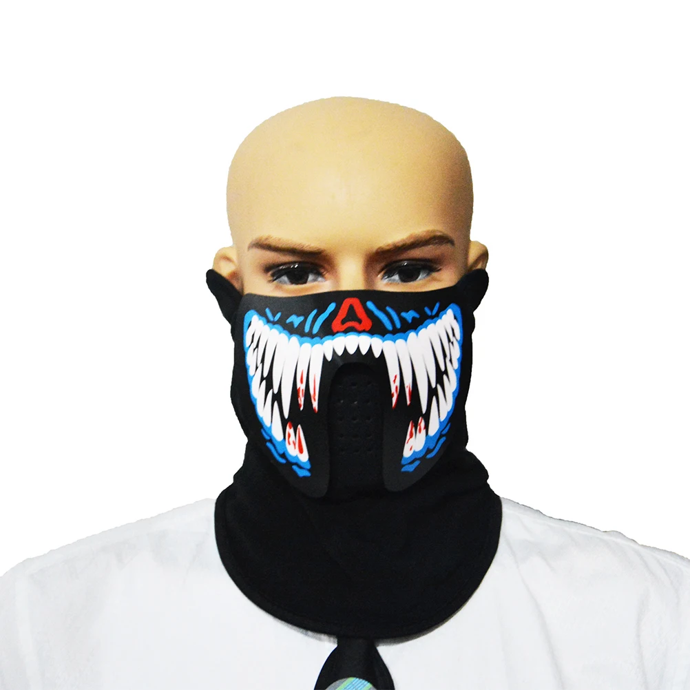 

led mask luminous mask wire mask flashing mask light up mask