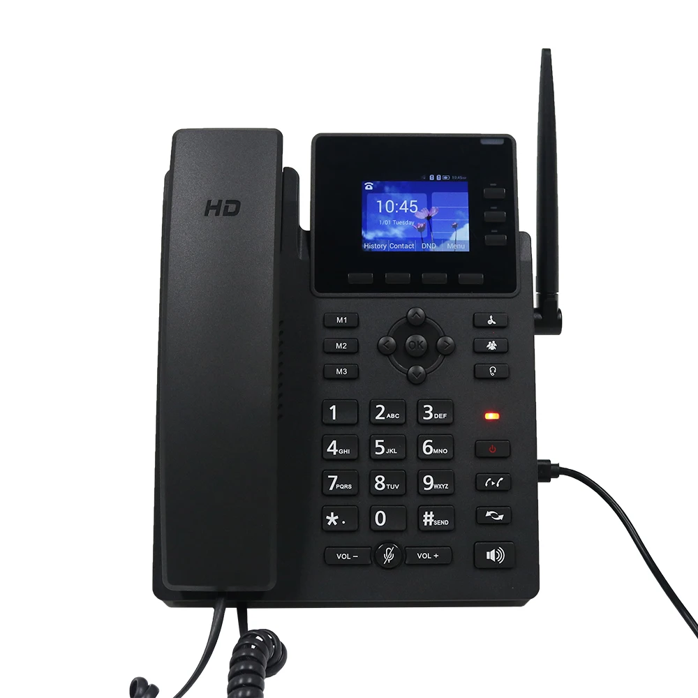 SIP Network Desktop Phone 4G Fixed Landline WiFi Wireless Phone