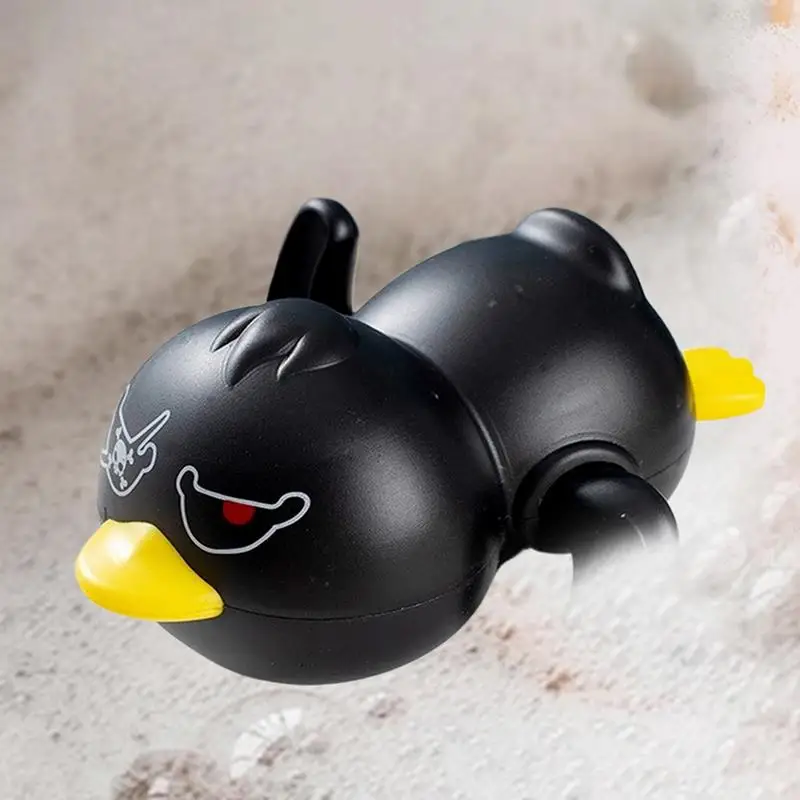 Babies Bath Toy Cute Duck Wind Up Moving Preschool Bathtub Shower Toy early Educational Swimming Pool Water Toys for Toddler