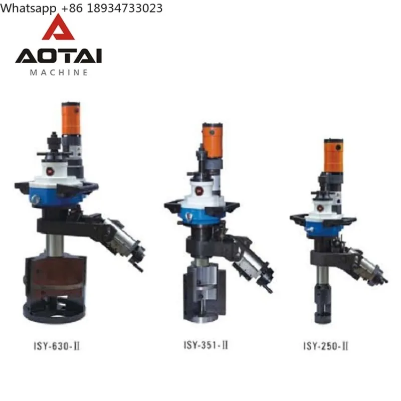 

ISY-250-II Portable Electric Pneumatic Inner Mounted Pipe Cold Facing Beveling Machine 80-240mm