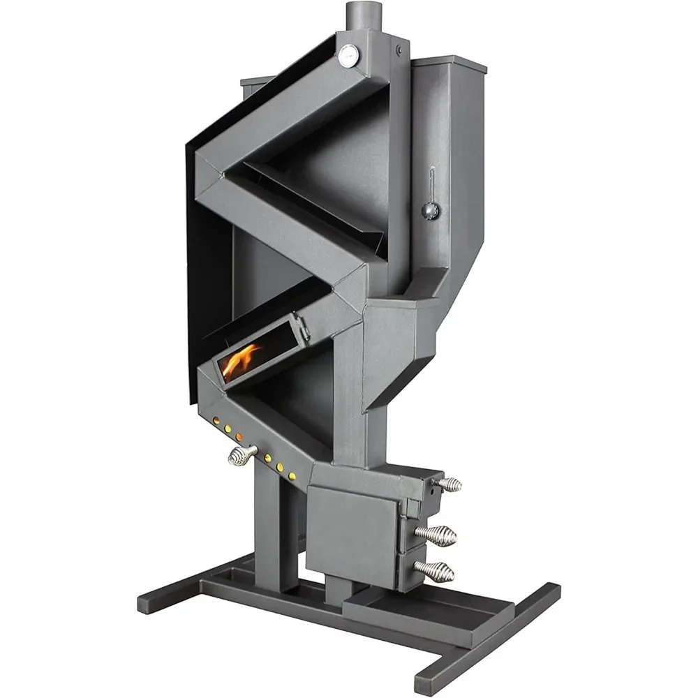 MEJOR VENTA-Diseño innovador-GW1949 Estufa de pellets no eléctrica Wiseway Funciones únicas actualizar Capedero versión mejorada