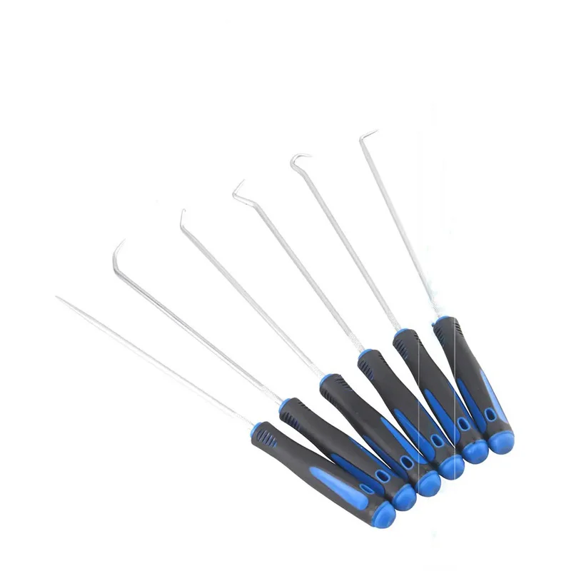 

Boxed 6Pcs Heavy Duty Dent Puller Hooks Auto Body Concave Pit Remover Pulling Tool for Car Workshop Maintenance