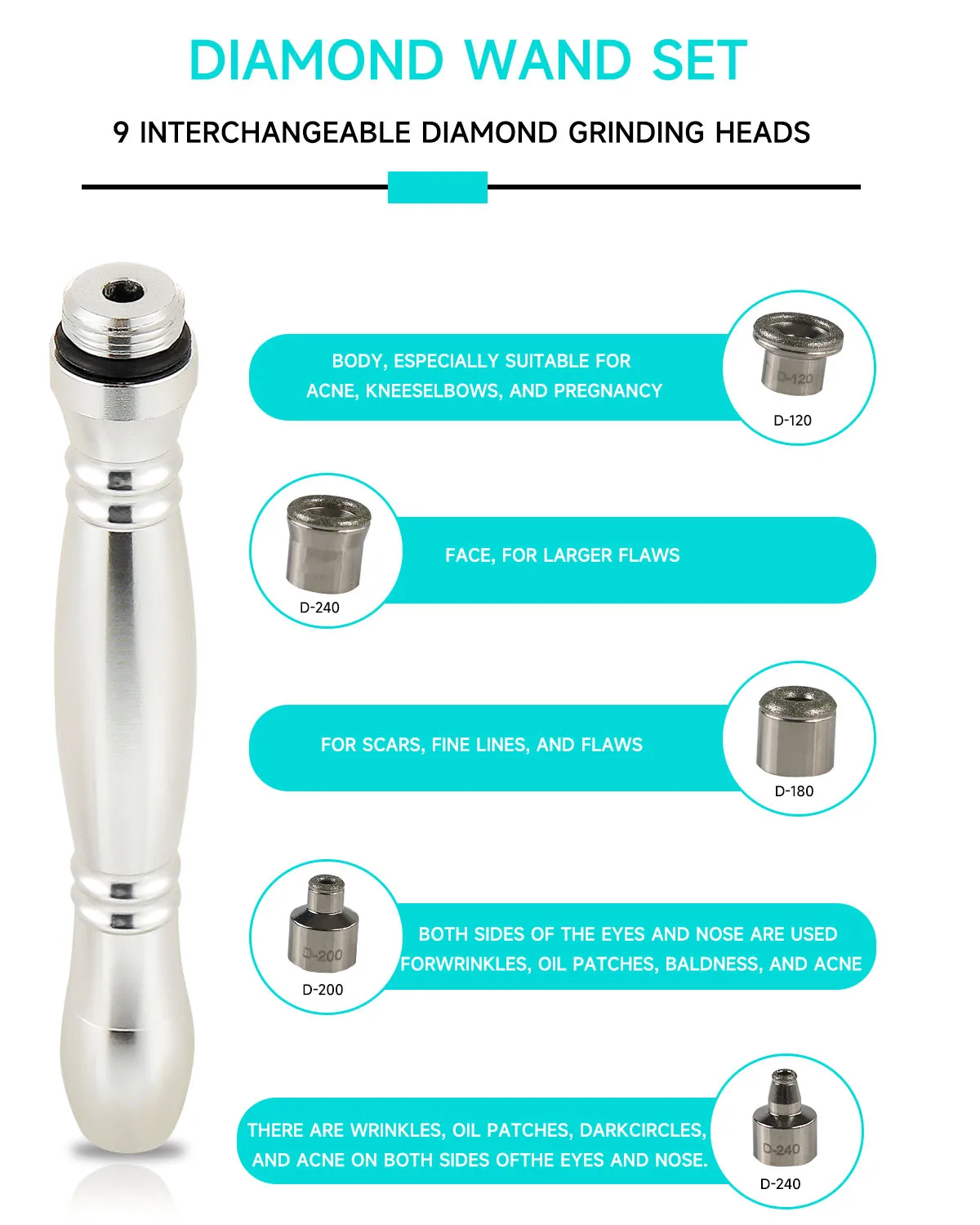 MEISIKANG Microdermabrasion Diamond Tip Water Peeling Face Deep Cleaning Vacuum Acne Blackhead Remover Dermabrasion Machine