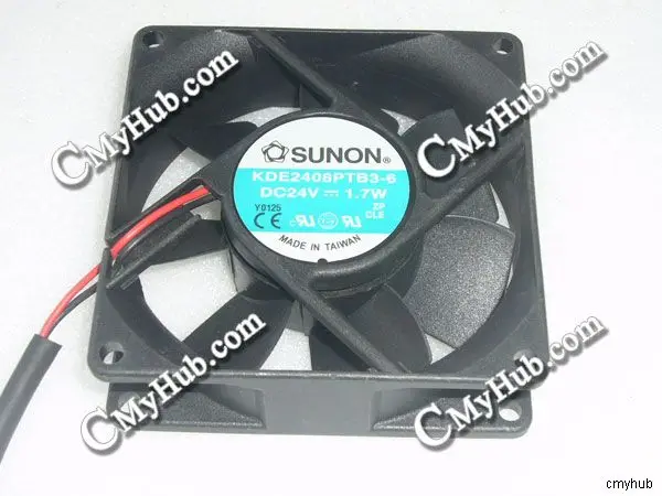 Для SUNON KDE2408PTB3-6 DC24V 1,7 W 8025 8CM 80MM 80x80x25mm 3pin охлаждающий вентилятор