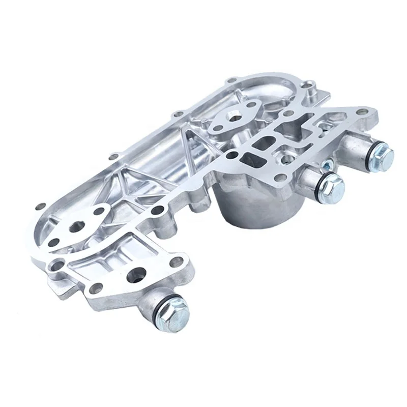 Aftermarket Engine Oil Cooler Cover Compatible with 15609-54042 15609-54043, with 1 Year Warranty