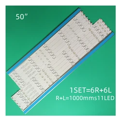 New 12pcs Kit LED for PHILIPS 50 TV 50PFA4509 12 50PFH4009 12 50PFH4309 88 50PFT4309 88 50PFH4509 88 50PFT4309 12 LE50D6660 80
