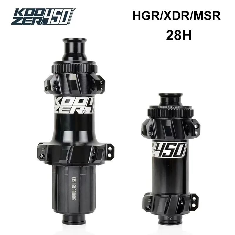 

Koozer 450 28Holes Center Lock/Straight Pull Road Hub 5x100mm/12x100/142 QR/THRU for Road 8-12S HGR/MSR/XDR Bicycle Hub Parts