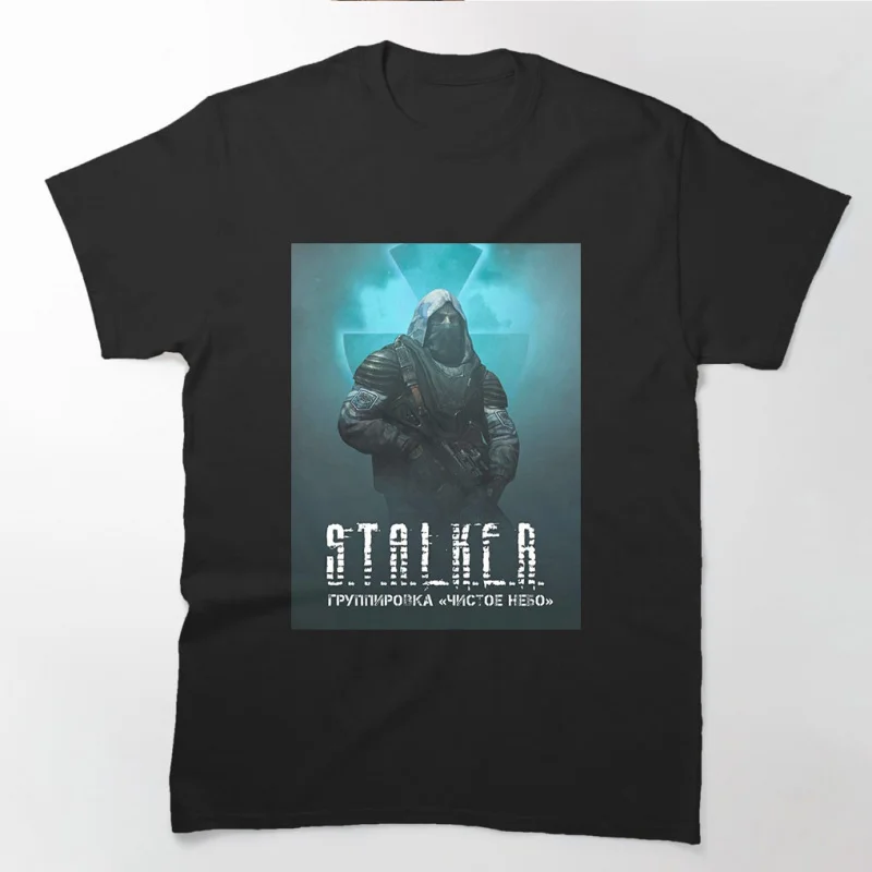 

S.T.A.L.K.E.R. 2 Shadow of chernobyl 0813 Danger exclusion zone gift t shirt Videogame Stalker Graphic Clothes All size Tops