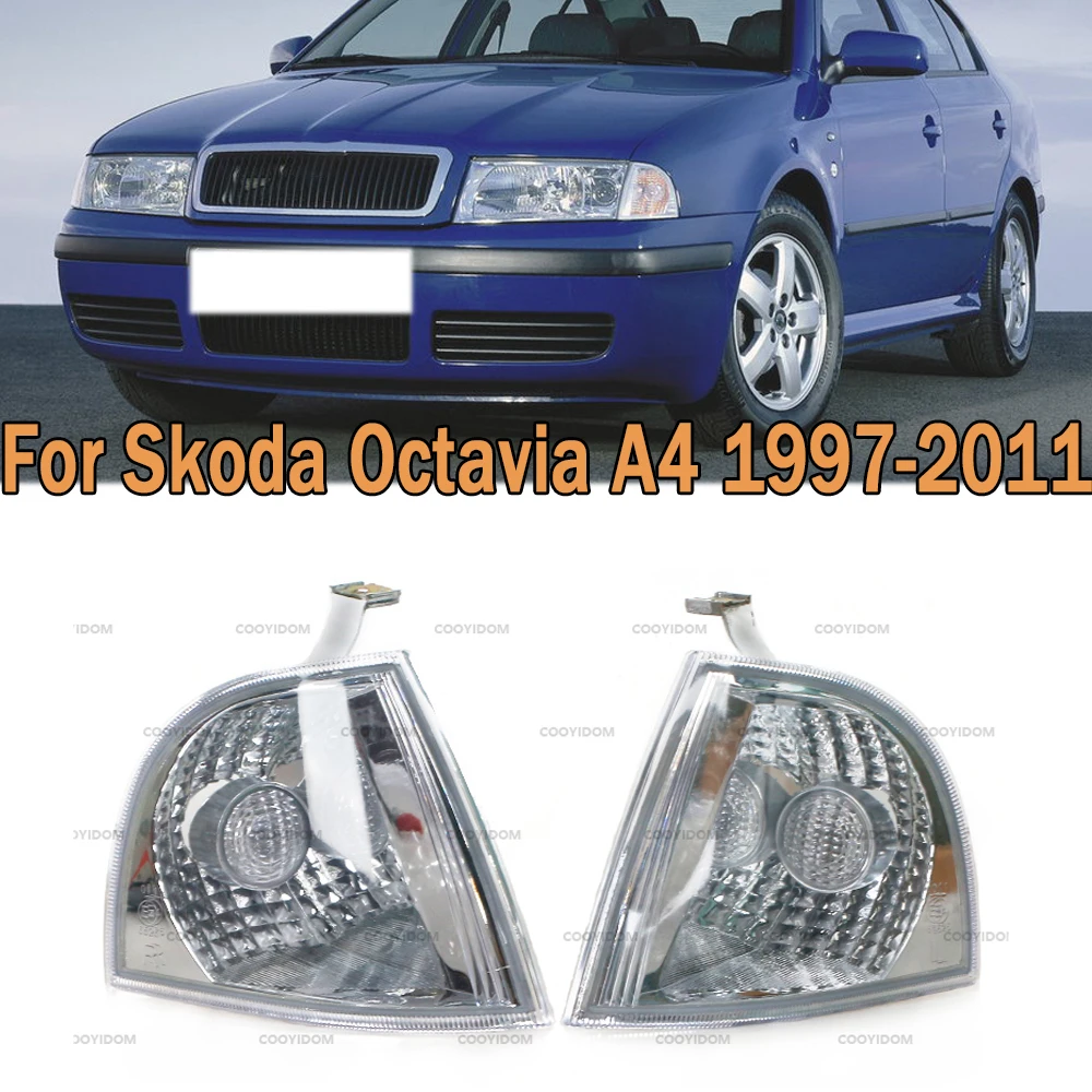 PMFC Dla Skoda Octavia A4 1997 1998 1999 2000 2001-2011 Światło narożne Kierunkowskaz Wskaźnik Repeater Flasher Stylizacja samochodu