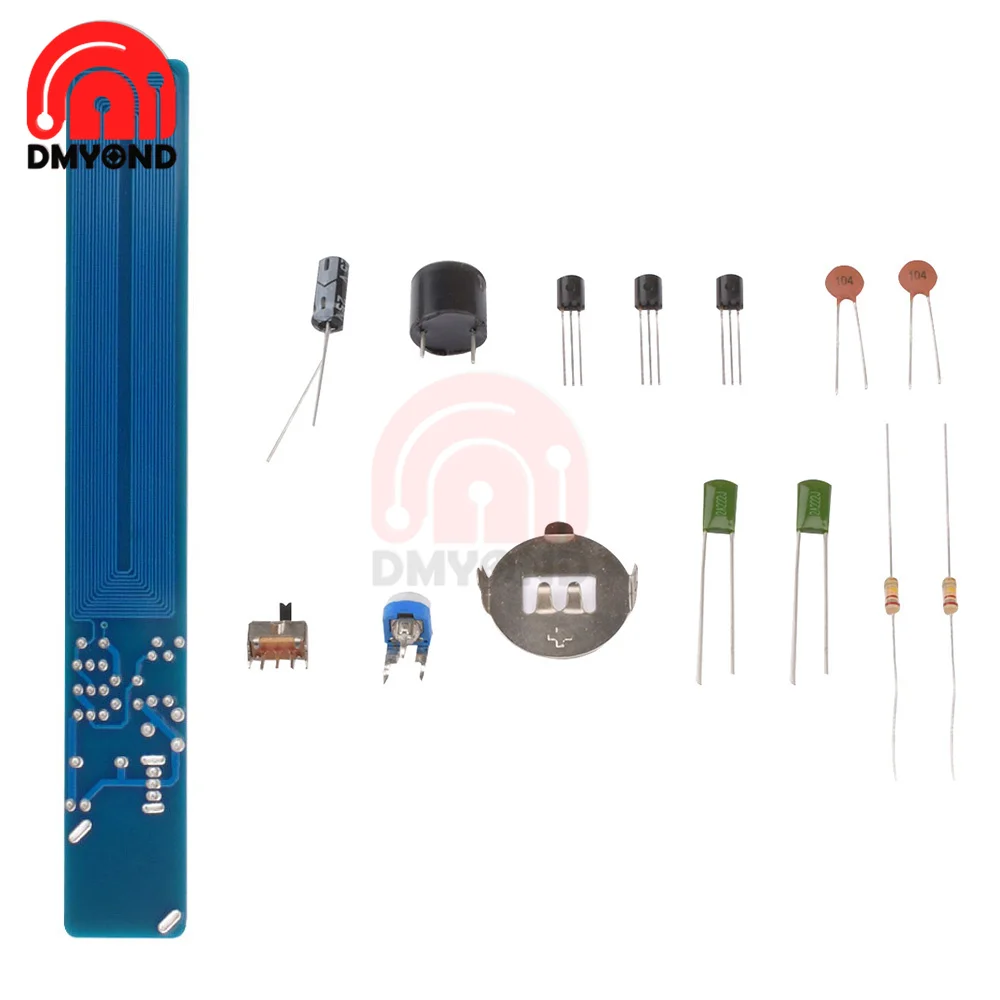 

DC3-5V Simple Metal Detector Electronic Production Kit DIY Teaching Spare Parts Technology Training Welding Metal Detection