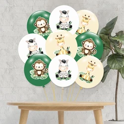 Jungle Animals Balloon Bundle Safari Birthday Party Balloon Decoration Wild One Birthday Balloon Jungle Theme Baby Shower Decor