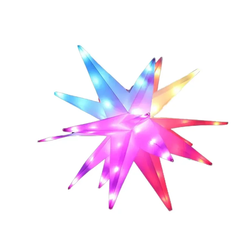 New Design Indoor Outdoor Waterproof Rechargeable Plastic LED Star Fairy Light IP44 Dimmable Balloon Lamp