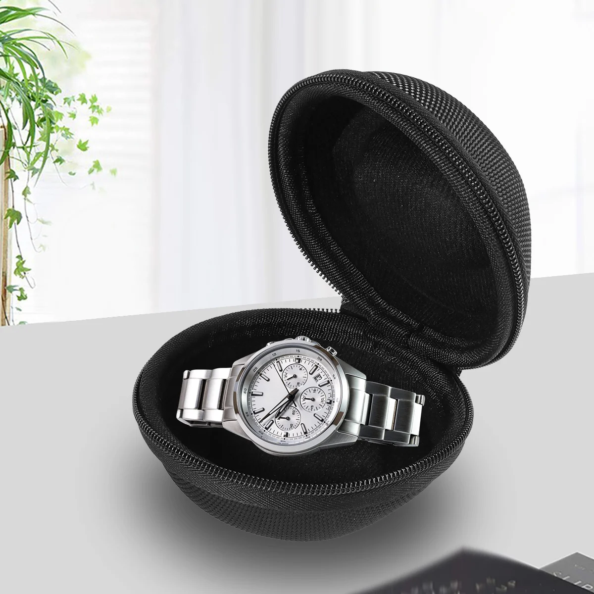 

Watch Box Holder for Watches Boxes Storage Travel Organizer Interior Case Men Gift