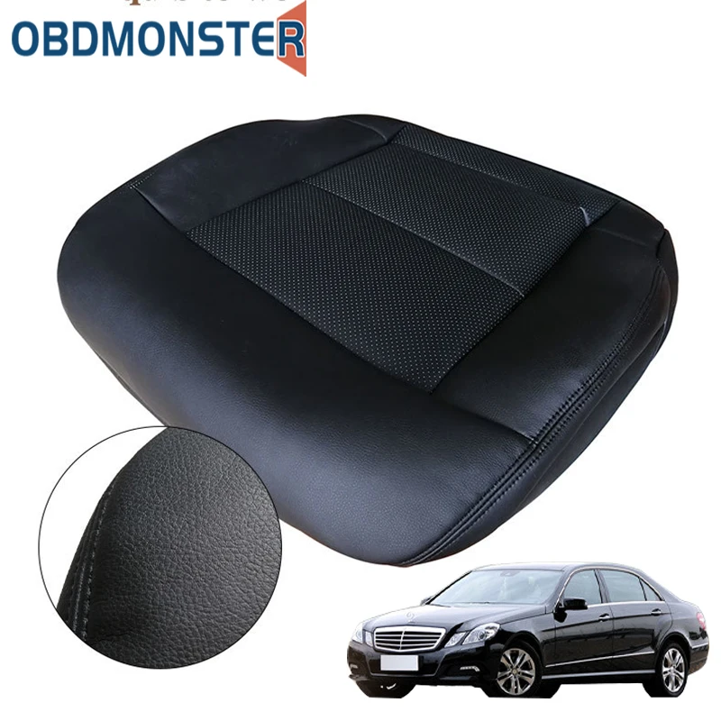 

Car Driver Side Bottom Seat Cover For Mercedes Benz E350 E550 2010-2014 Microfiber Leather Breathable Seat Cover Interior