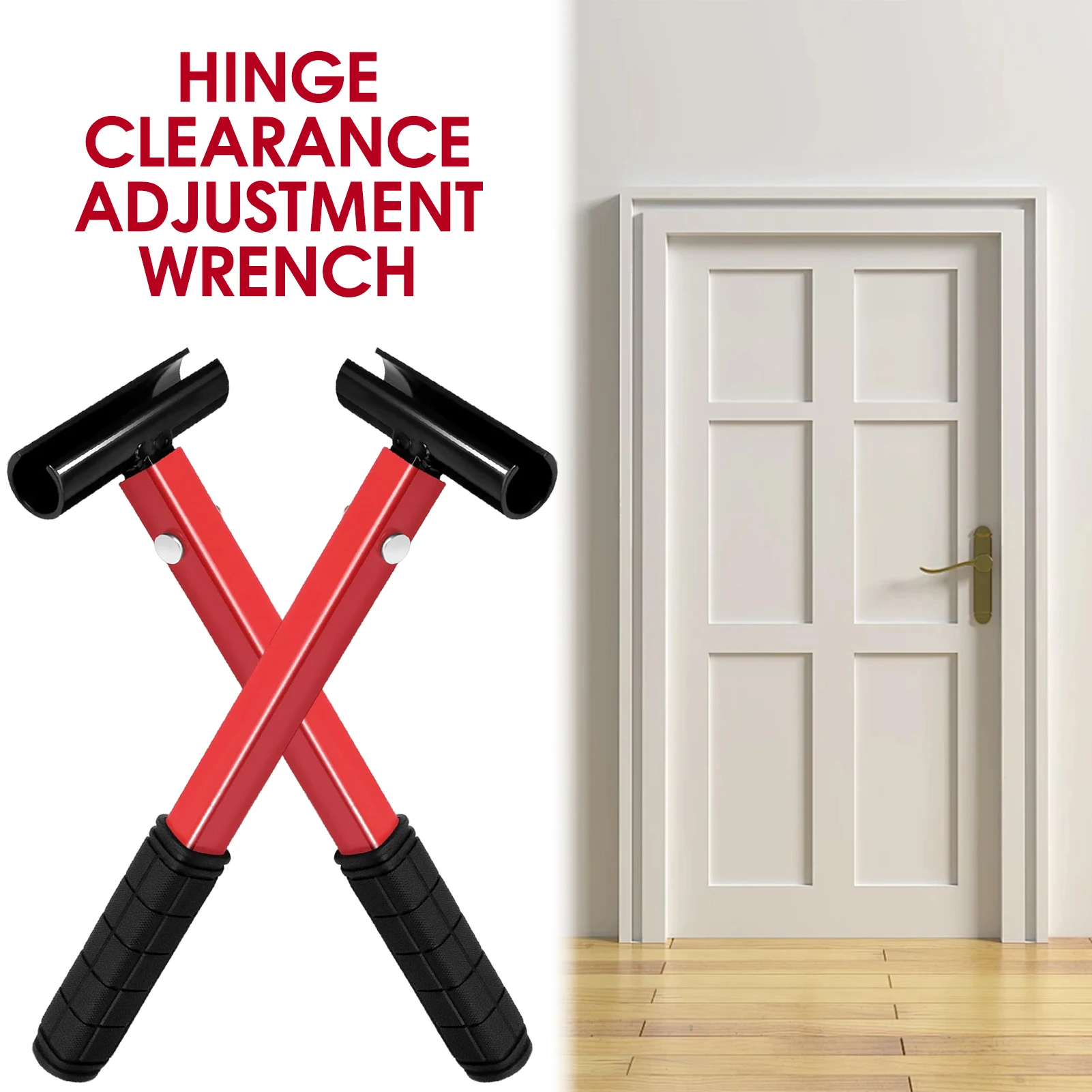 

Hinge Gap Adjusting Wrench Four In One Door Hinge Adjusting Kit Heavy Duty Painted Steel Hinge Wrench For Residential Commercial