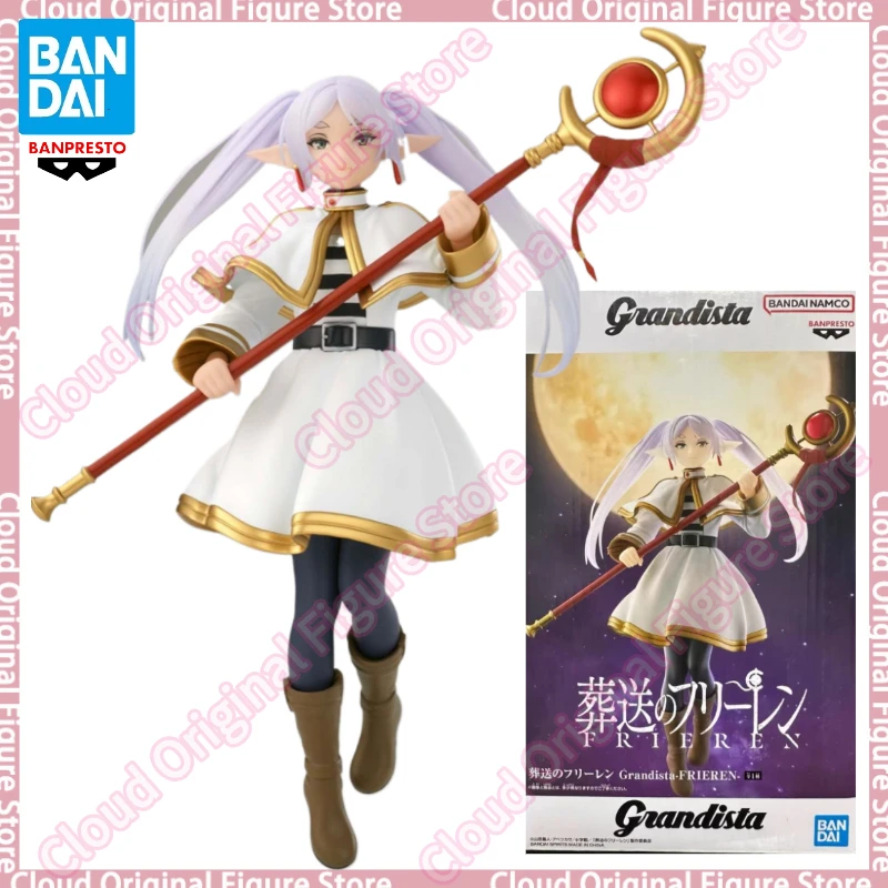 

В наличии 100% оригинальные фигурки BANPRESTO Frieren: Beyond Journey's End Grandista Frieren, коллекционная модель, игрушка, подарок