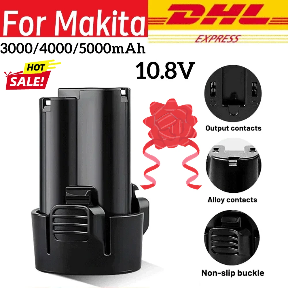 

For Makita BL1013 BL1014 10.8V 12V Max 3000/4000/5000mAh Lithium Battery 194551-4 TD090D TD090DW LCT203W LCT204 194550-6 DF030D