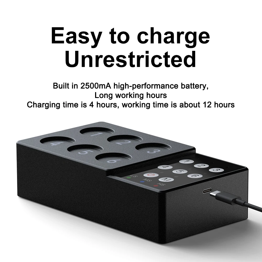 خلاط حبر الوشم، خلاط محرك الخرز المغناطيسي، كوب حبر صغير متضمن، والخرز المغناطيسي، وبطارية مدمجة، من متجر مستلزمات الوشم JZ #5