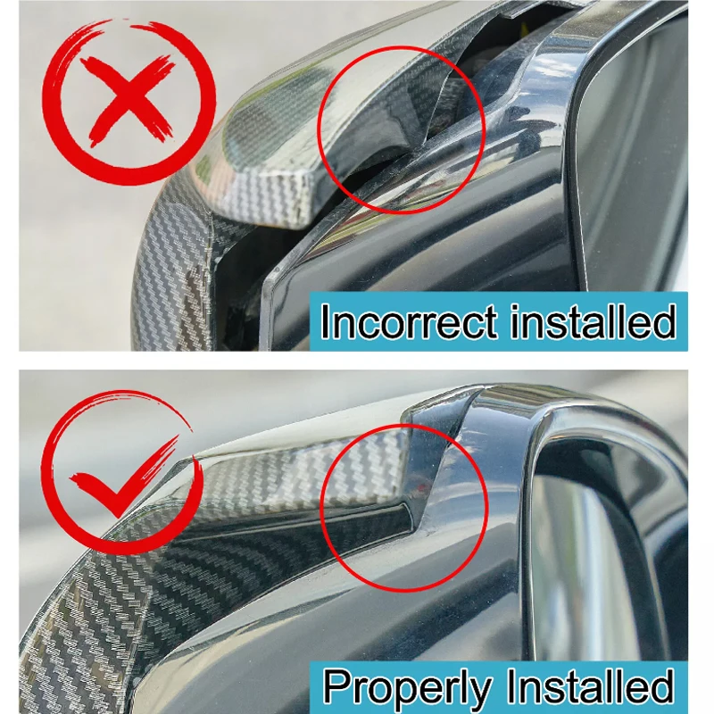 Magickit for BMW X3 G01 X4 G02 X5 G05 X6 G06 X7 G07 Mirror Cover Caps M Style Gloss Black Car Rear View Side Mirror Cover Trim view 2