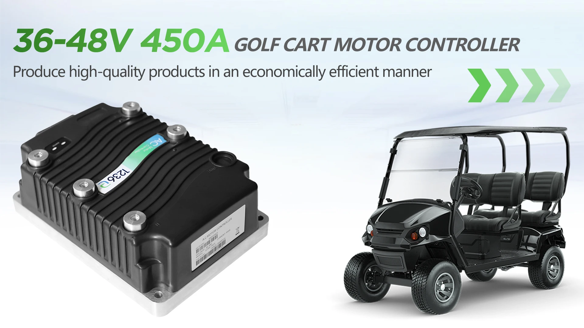 وحدة تحكم تيار متردد 36-48 فولت 450 أمبير 62-400-60 للمركبات المساعدة (غير مبرمجة) 1236E-5421