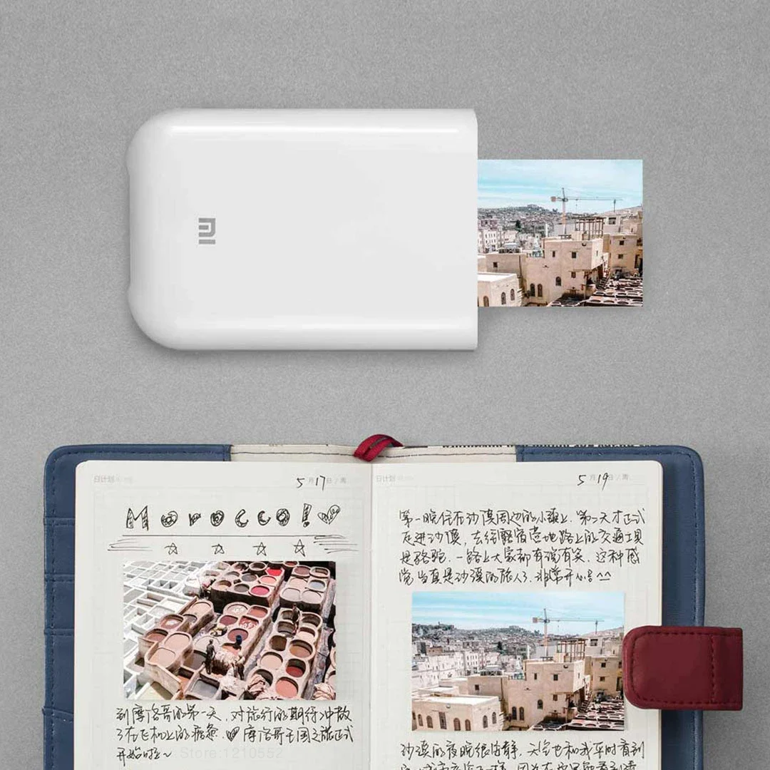 Global Version Original Xiaomi Mini Photo Printer ZINK Inkless Technology Multifuncion AR Video Printing Bluetooth 5.0 Portable