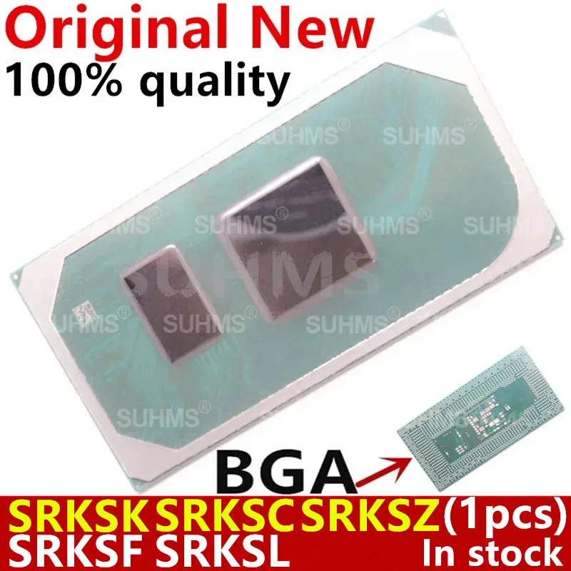 

100% новый набор микросхем SRKSK i5-11320H SRKSF i5-1155G7 SRKSC I7-1195G7 SRKSL i7-11390H SRKSZ I9-11980HK BGA