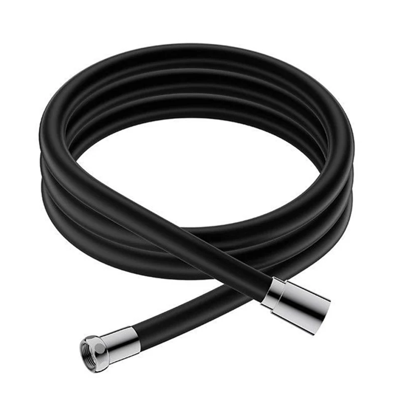 

Силиконовый гибкий душевой шланг длиной 1,5 м, удлинительная труба высокого давления с защитой от намотки, аксессуары для смесителя насадки для ванной комнаты