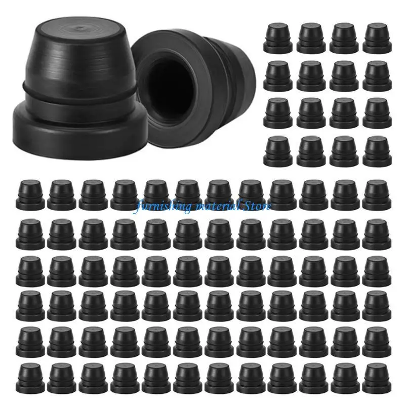 Y5GD Rubber Dust Seal Caps Disc Brake Pumps Dust Covers For Brake Pumps Caliper Exhaust Screws Scooter Motorcycle Maintenance