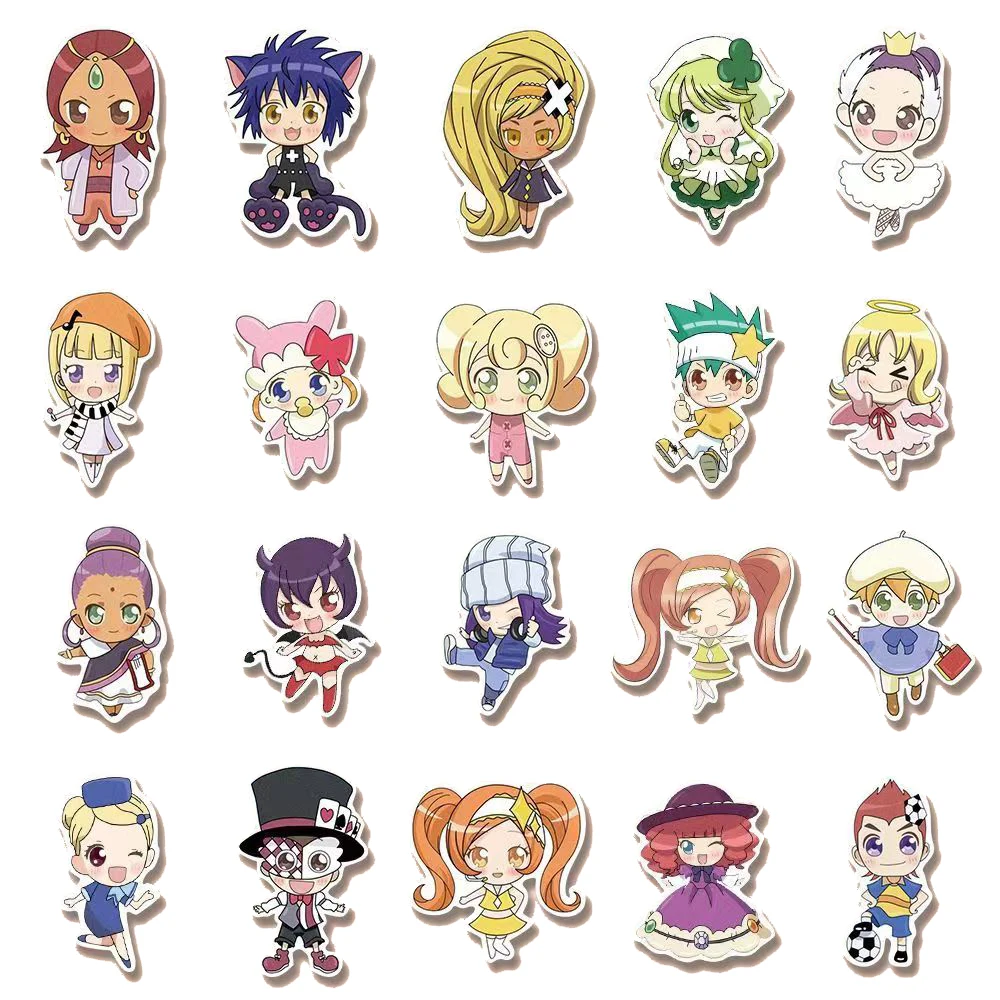 10/30/54pcs Shugo Chara Anime Stickers Girls Suu Dia Ran Cartoon Sticker Scrapbooking Laptop Luggage Kawaii Decoration Decals