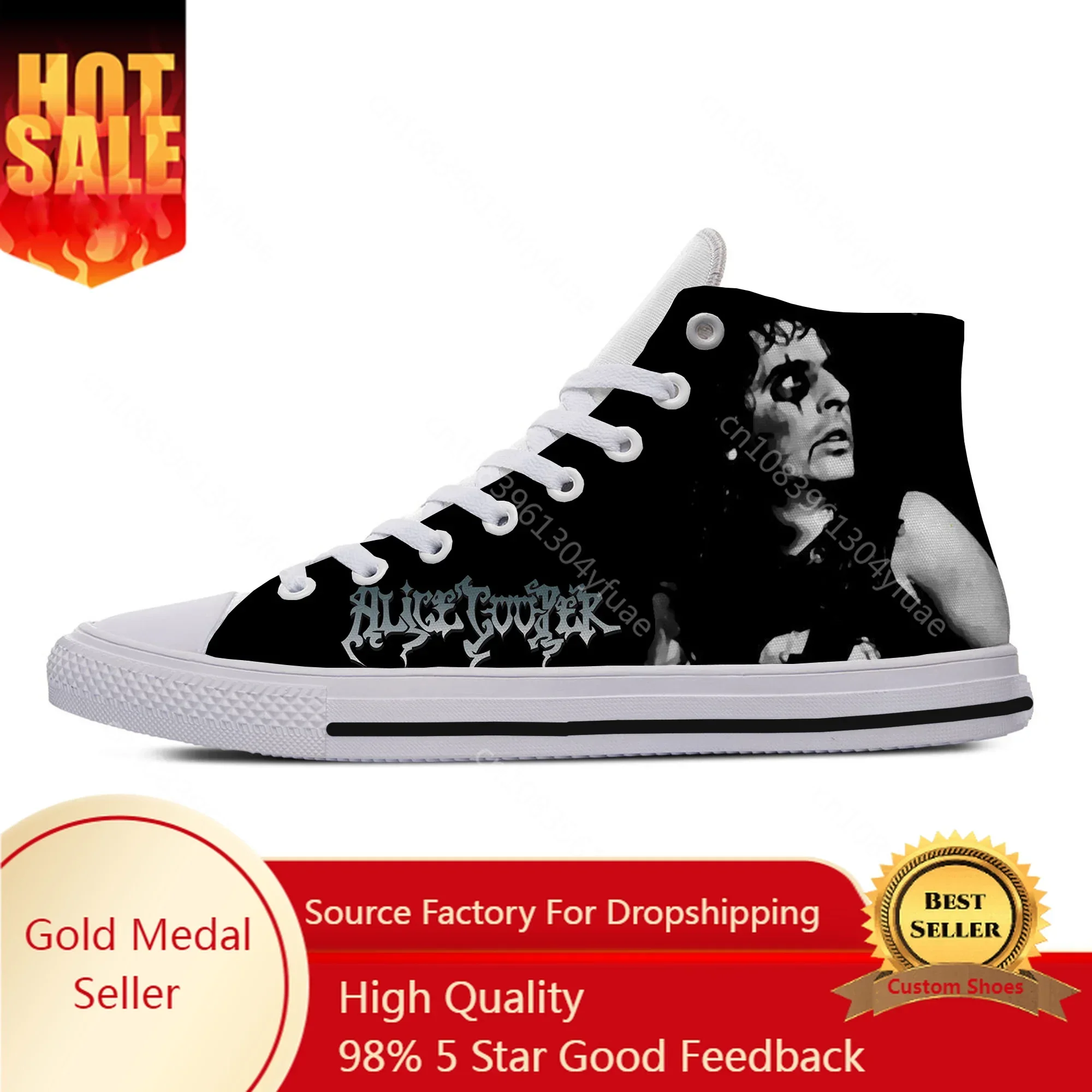 Hot Fashion Woman Man Cooper Lightweight Sneakers Breathable Casual Alice Board Shoes High Quality High Help Hot Canvas Shoes