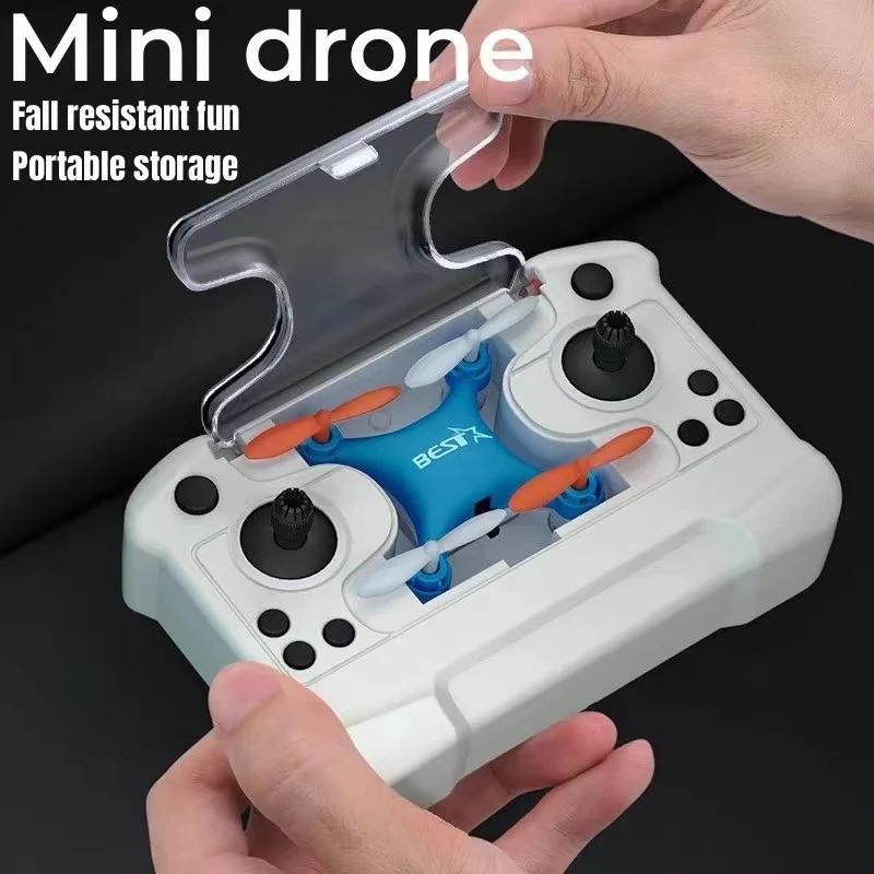 Mini avión con control remoto, juguete para niños, microaviones, cuadricóptero de altura fija