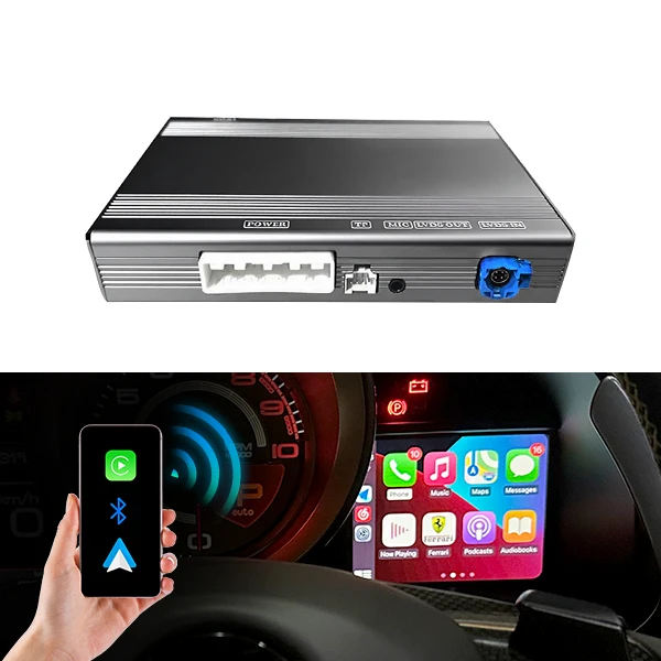 

Беспроводной адаптер CarPlay CZT-AUTO Fe-rrari 458, Android, автомобильный DVD-плеер, экран, зеркальная связь, AirPlay, радионавигация