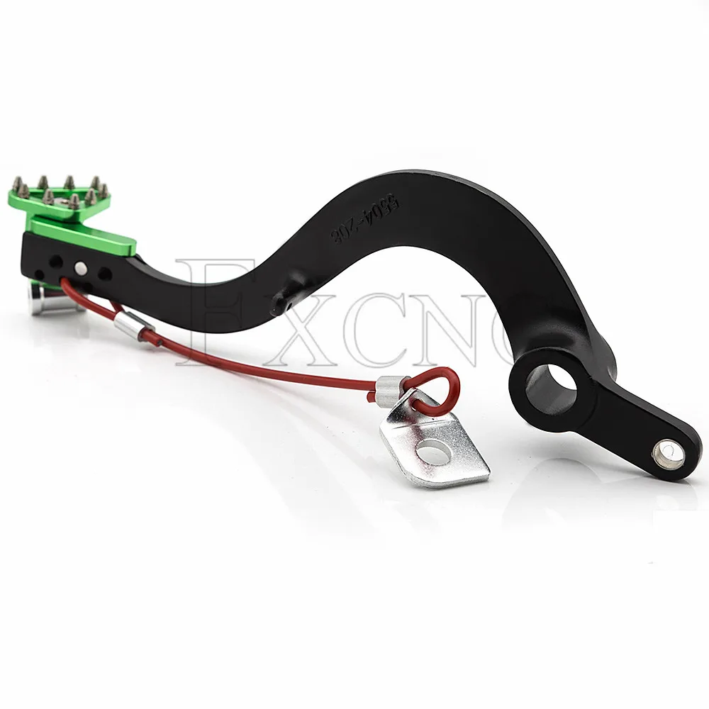 

CNC High Quality Aluminum Rear Foot Brake Pedal Lever For KAWASAKI KX250 KX 250 2019-2020 KX250F KXF250 KXF 250 2006-2018