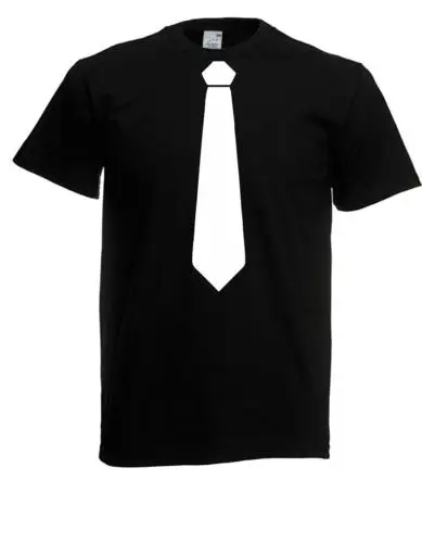 Herren t-shirt i krawatte anzug fliege l lustig l spaß l sprüche l bis 5xl