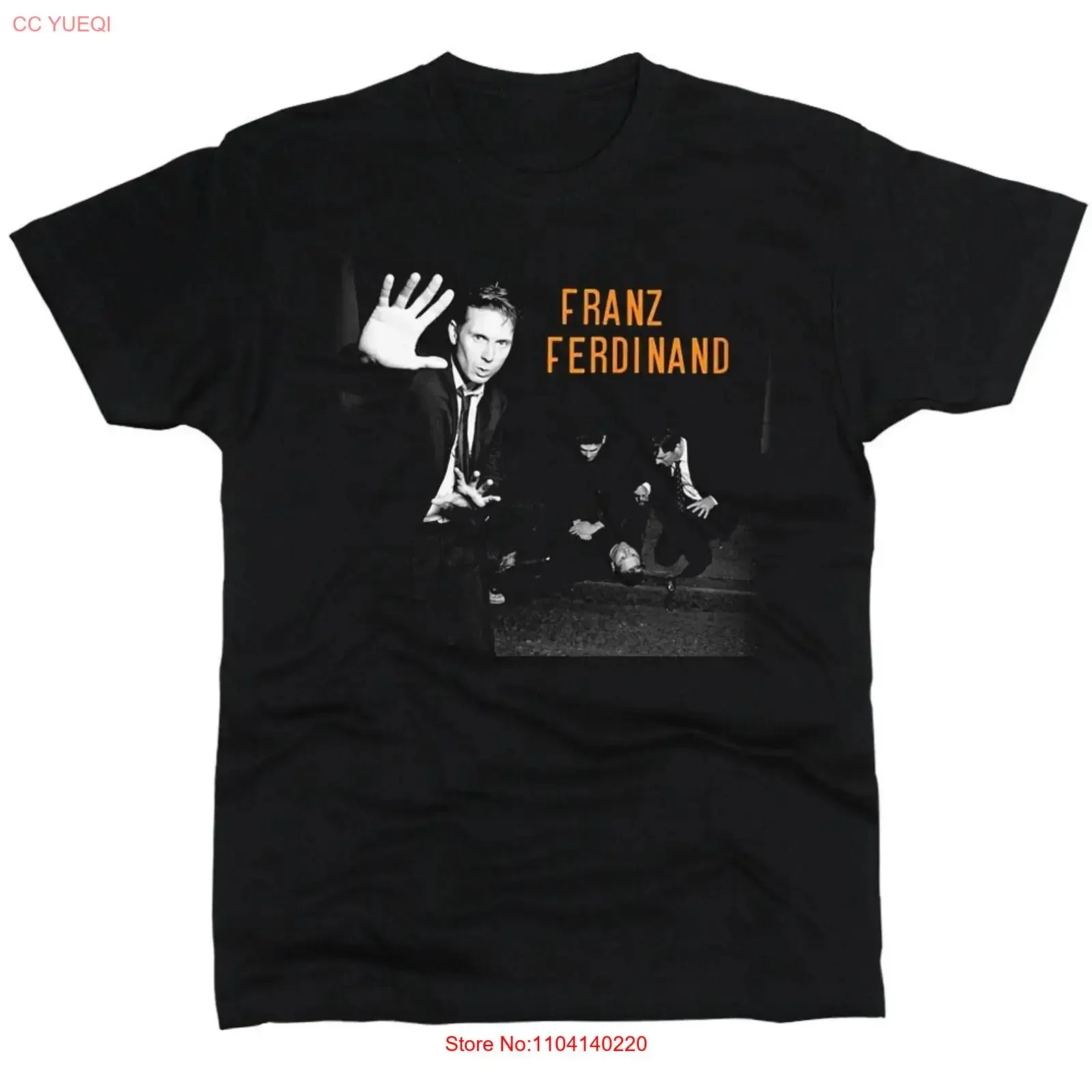 NEW FRANZ FERDINAND BAND For Fans Heavy Cotton Black S 5XL T Shirt TT517 vintage Washed Top For Everyday Wear designer clothes