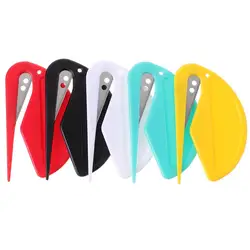 5PCS Plastic Sewing Tools Mini Portable Small Utility Knife Seam Pocket Sized Craft Cutter Letter Opener Paper