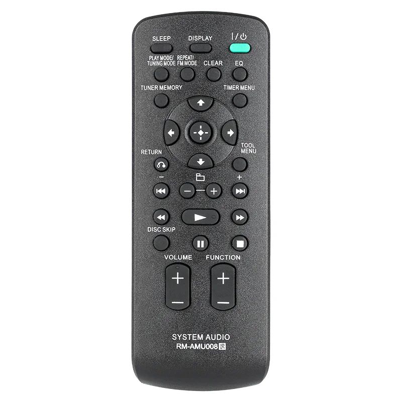 RM-AMU008 RMAMU008 Remote Control Compatible with Sony Compact Hi-Fi Stereo System LBT-ZX66I HCD-ZX66I SS-ZX66I LBT-ZX99I